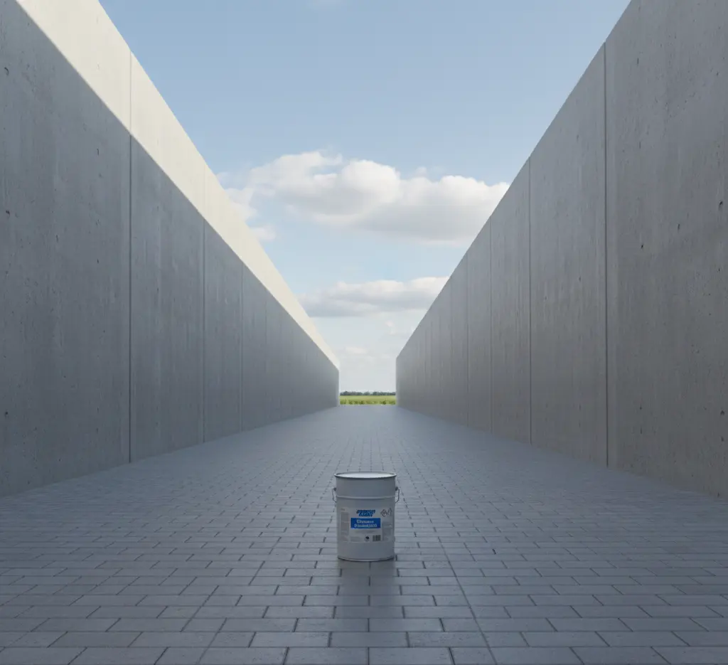 Bitumen Bodenlack Siloanstrich abriebfest belastbar für Industrieböden Fahrsilos - Bodenversiegelung Fahrsilo Betonboden Beschichtung - Vorschau